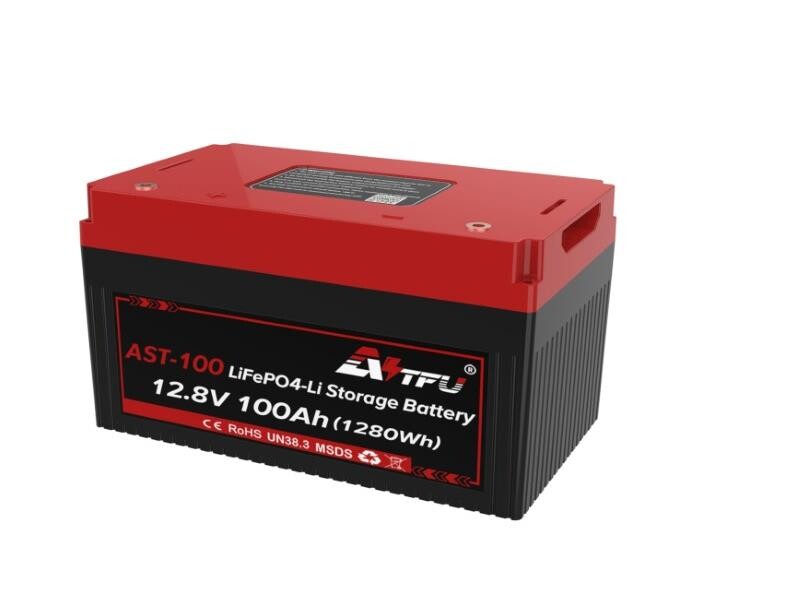 Batéria LiFePO4 12,8V 200Ah SOLARFAM AST-100 s Bluetooth ohrevom