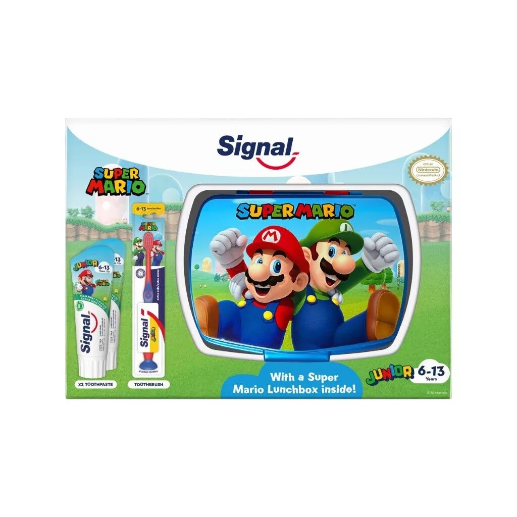 Signal Darčekový box pre deti Super Mario, 6-13 rokov,