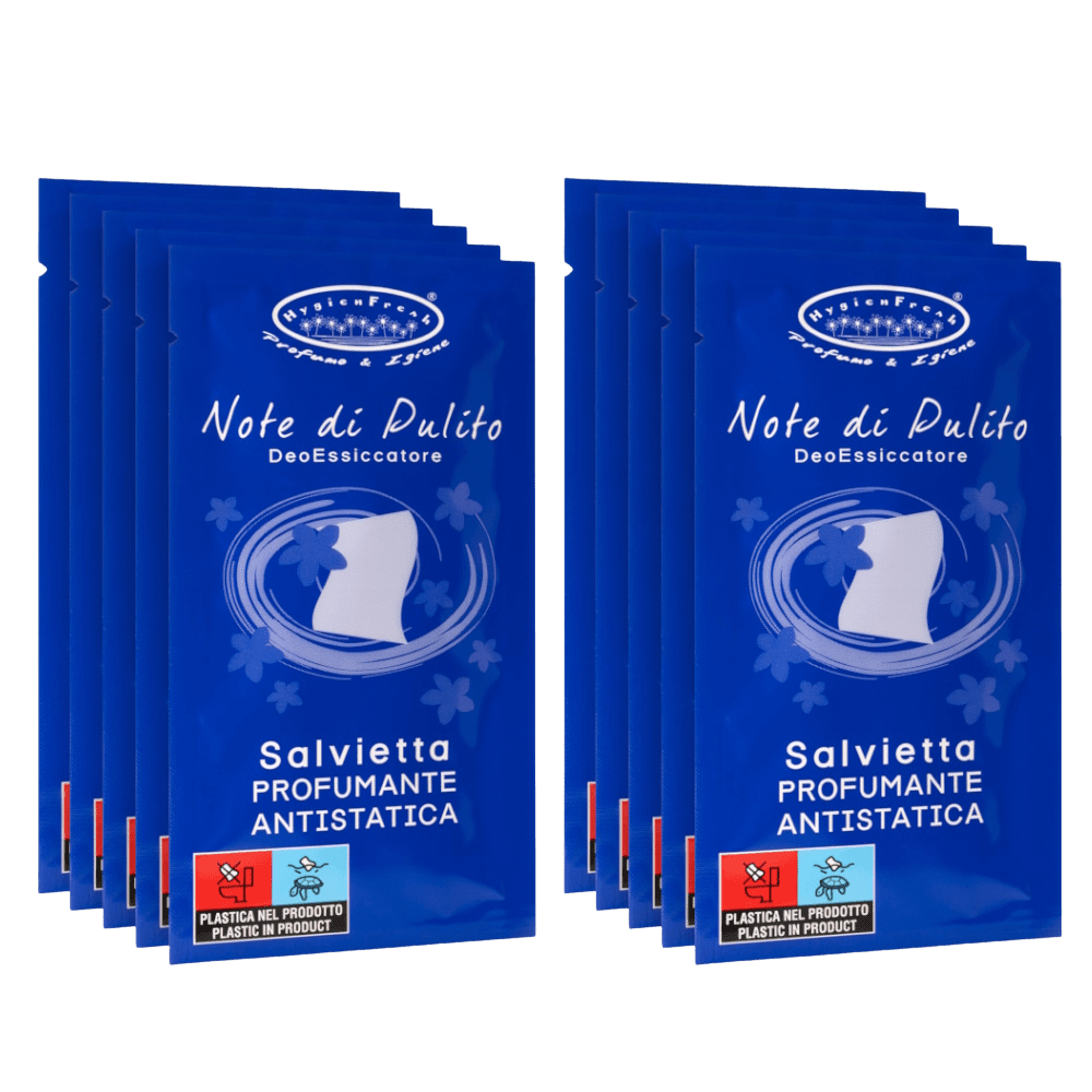 HYGIENFRESH Antistatické parfúmované obrúsky do sušičky s vôňou Note di pulito 10 ks