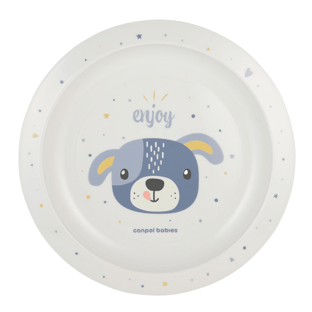 CANPOL BABIES Tanier plastový Cute animals - psík