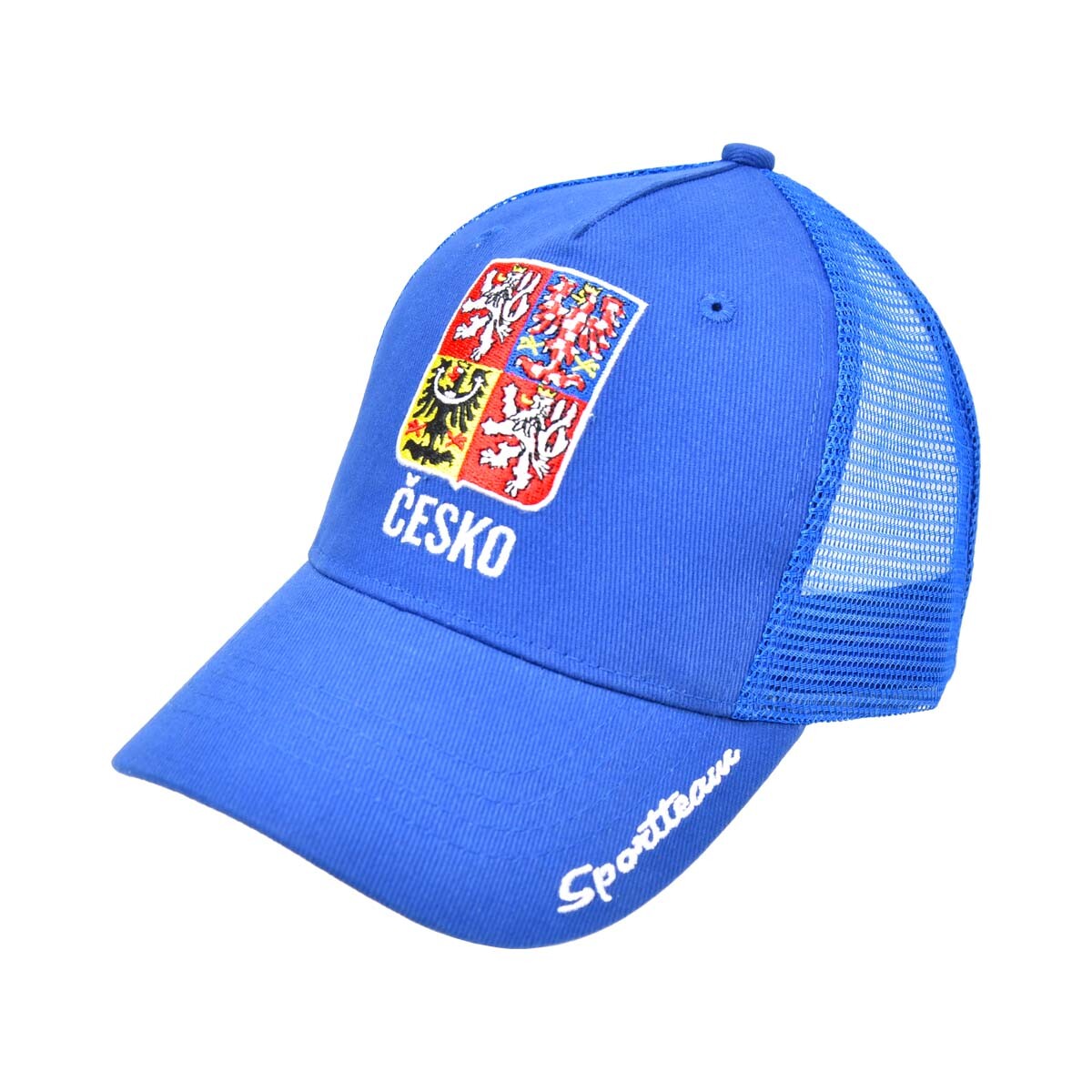 Šiltovka so sieťovinou Česká republika Česko - modrá