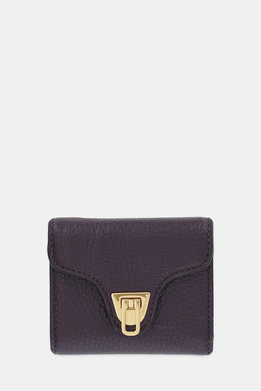 Kožená peňaženka Coccinelle COCCINELLE BEAT SOFT čierna farba, E2 MF6 11 B8 01