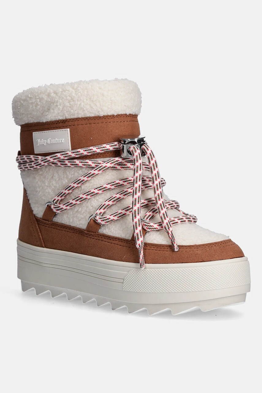 Snehule Juicy Couture JUICY SNOW BOOT béžová farba, JCFBTS224022