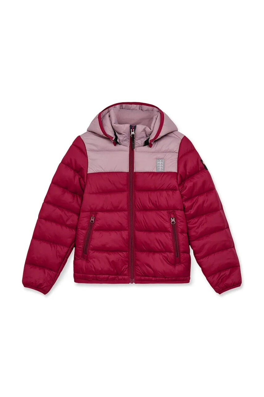 Detská bunda Lego LWJAD 605 fialová farba, 11010817