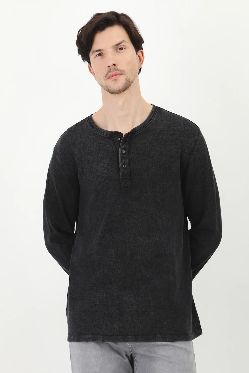 Tričko s dlhým rukávom Medicine pánske, šedá farba, jednofarebné