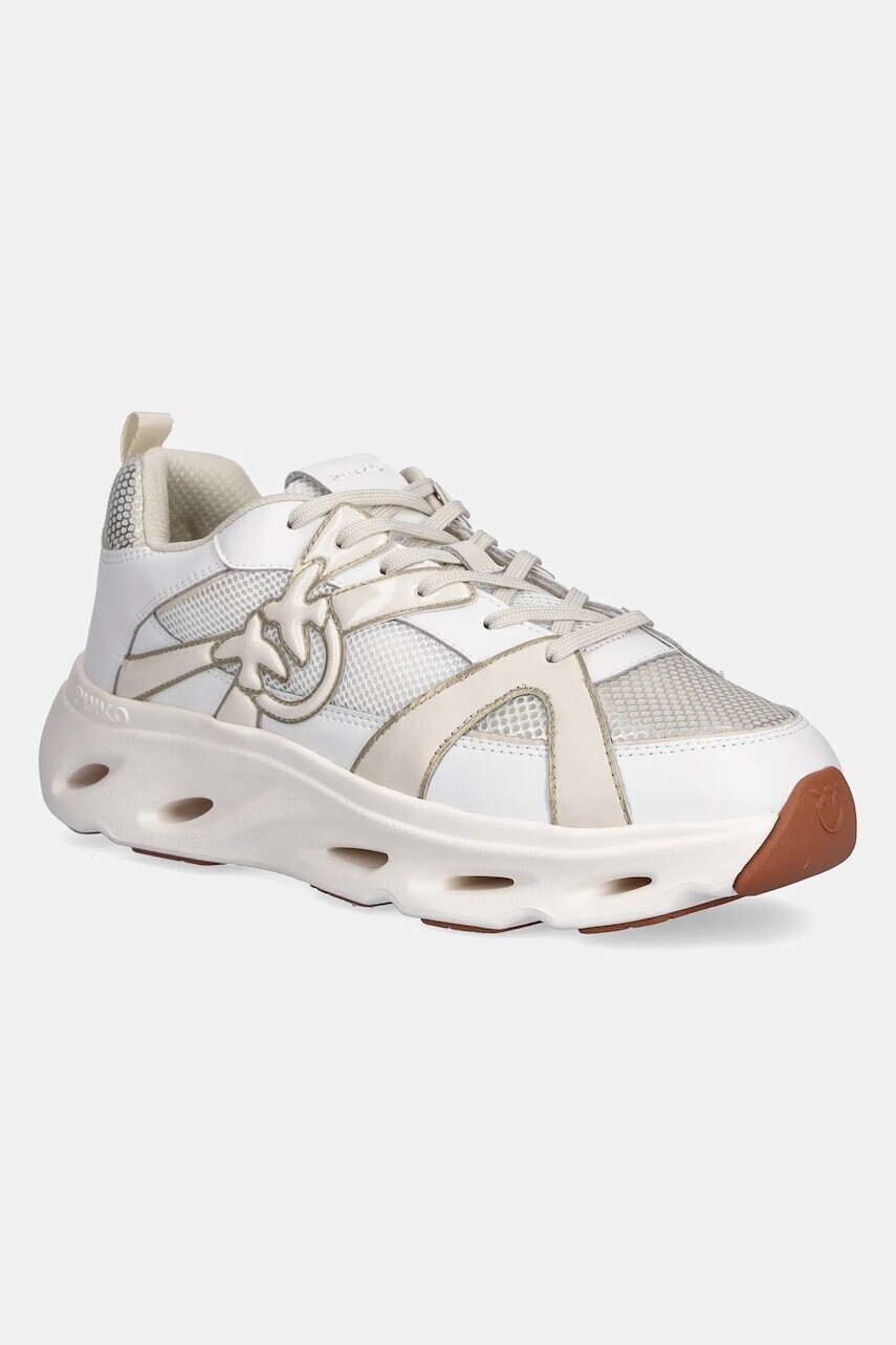 Tenisky Pinko Pink 06 biela farba, SS0127E036ZHC