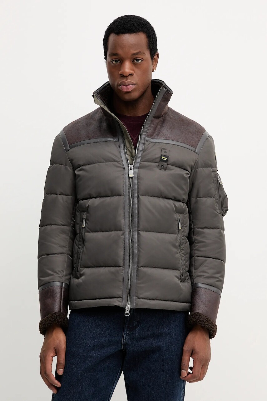 Bunda Blauer ORGAN hnedá farba, prechodná, BLUC02028