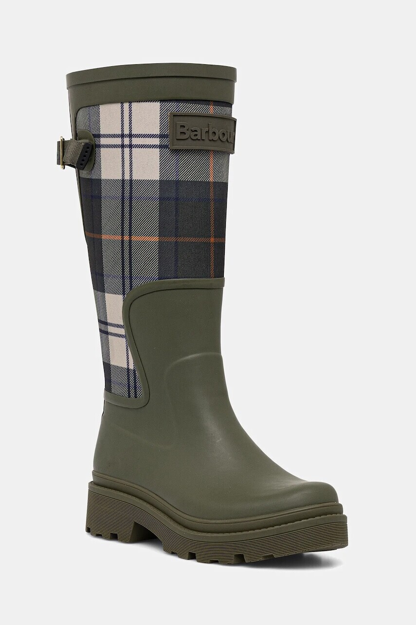 Gumáky Barbour Dena zelená farba, LRF0119TN51