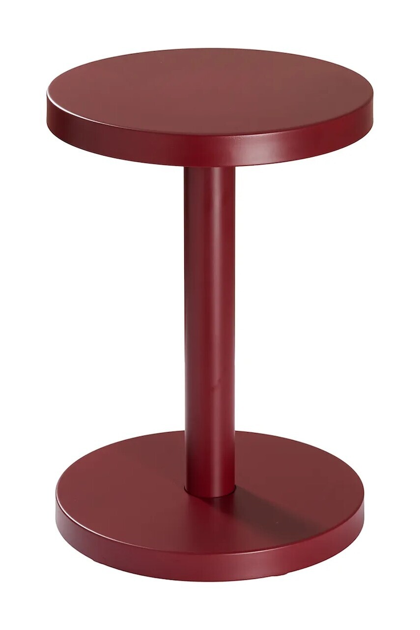 Multifunkčný nábytok Design Letters Trisse S/45 x 31 x 31 cm bordová farba