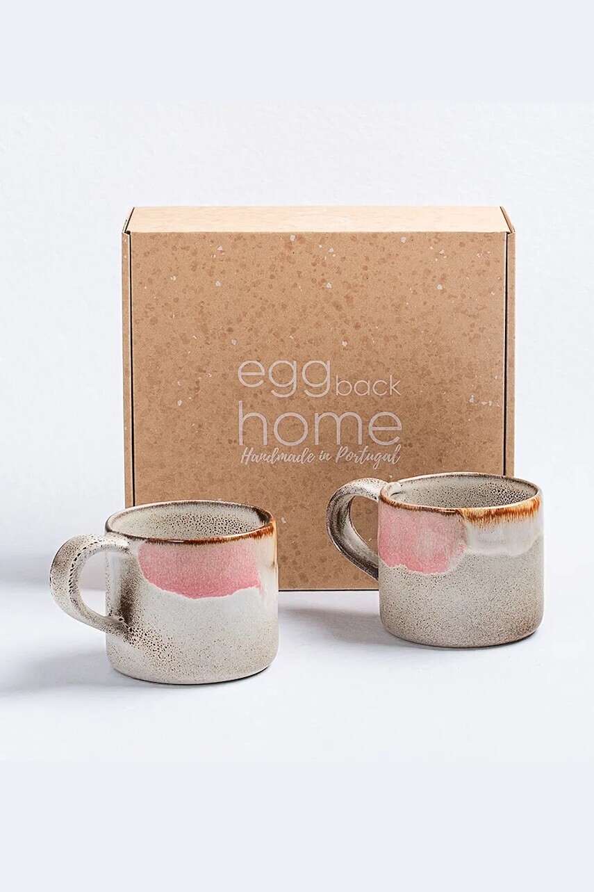 Sada pohárov Egg Back Home 360 ml 2-pak viac farieb