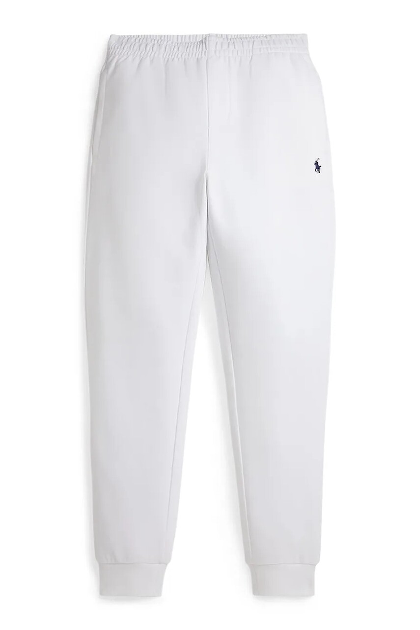 Detské tepláky Polo Ralph Lauren biela farba, jednofarebné, 323A95764001