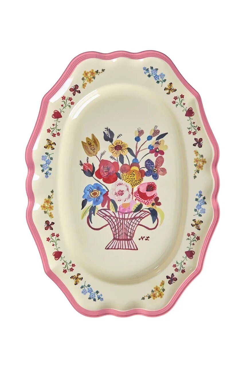 Servírovací tanier Rice 3,5 x 27 x 36,5 cm viac farieb