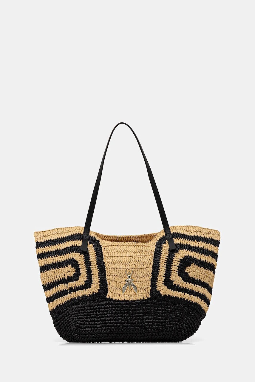 Kabelka Patrizia Pepe béžová farba, 2B0130 V048