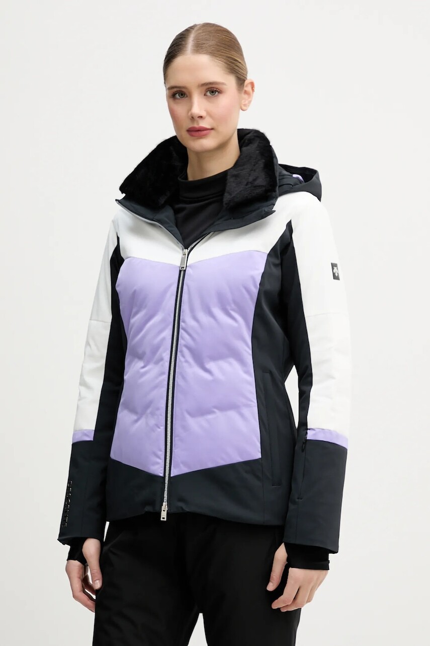 Lyžiarska bunda Descente IRISS fialová farba, DW5FJK07LU