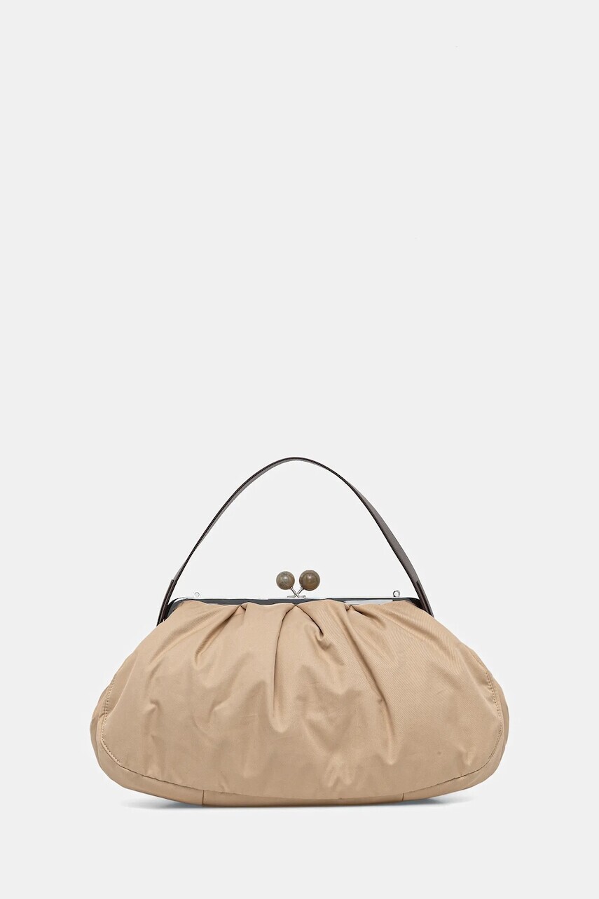 Kabelka Weekend Max Mara APIO béžová farba, 2615511124600