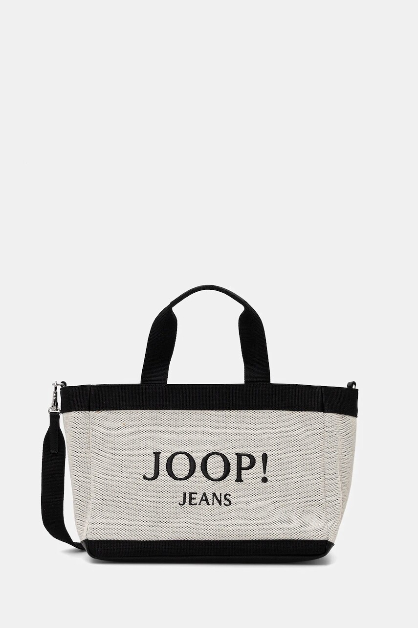 Kabelka Joop! Calduccio Tela béžová farba, 4130001289