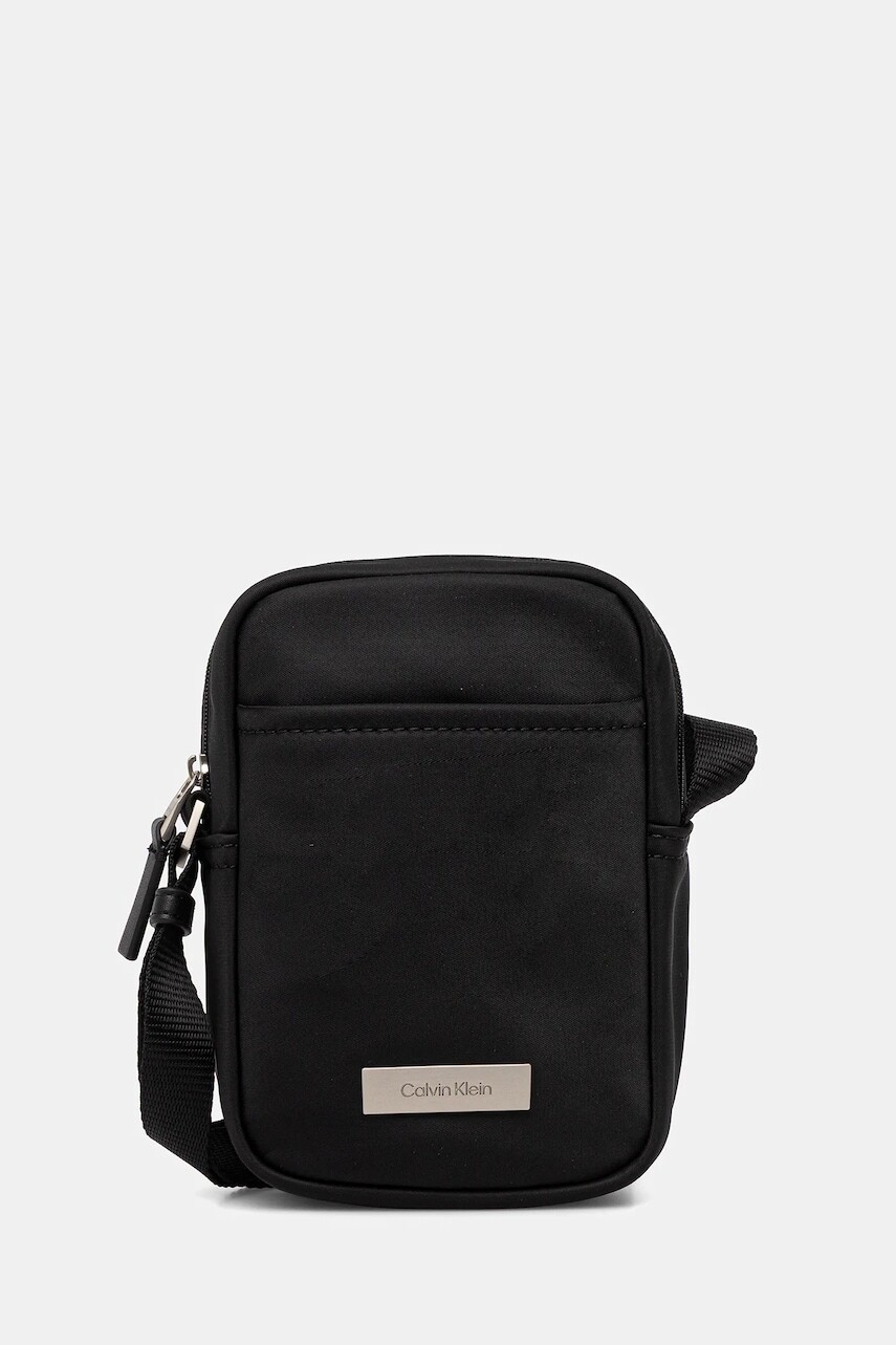 Malá taška Calvin Klein čierna farba, LV04D3233G