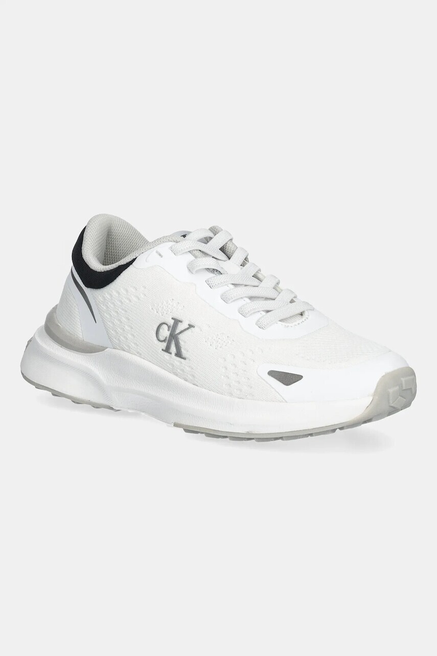Detské tenisky Calvin Klein Jeans biela farba, V3X9-83311
