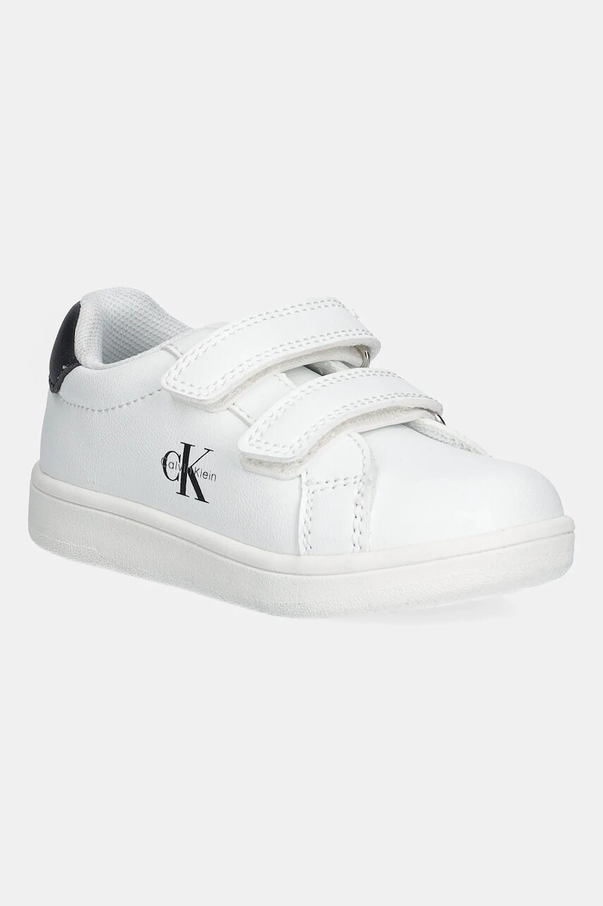 Detské tenisky Calvin Klein Jeans biela farba, V1X9-83275