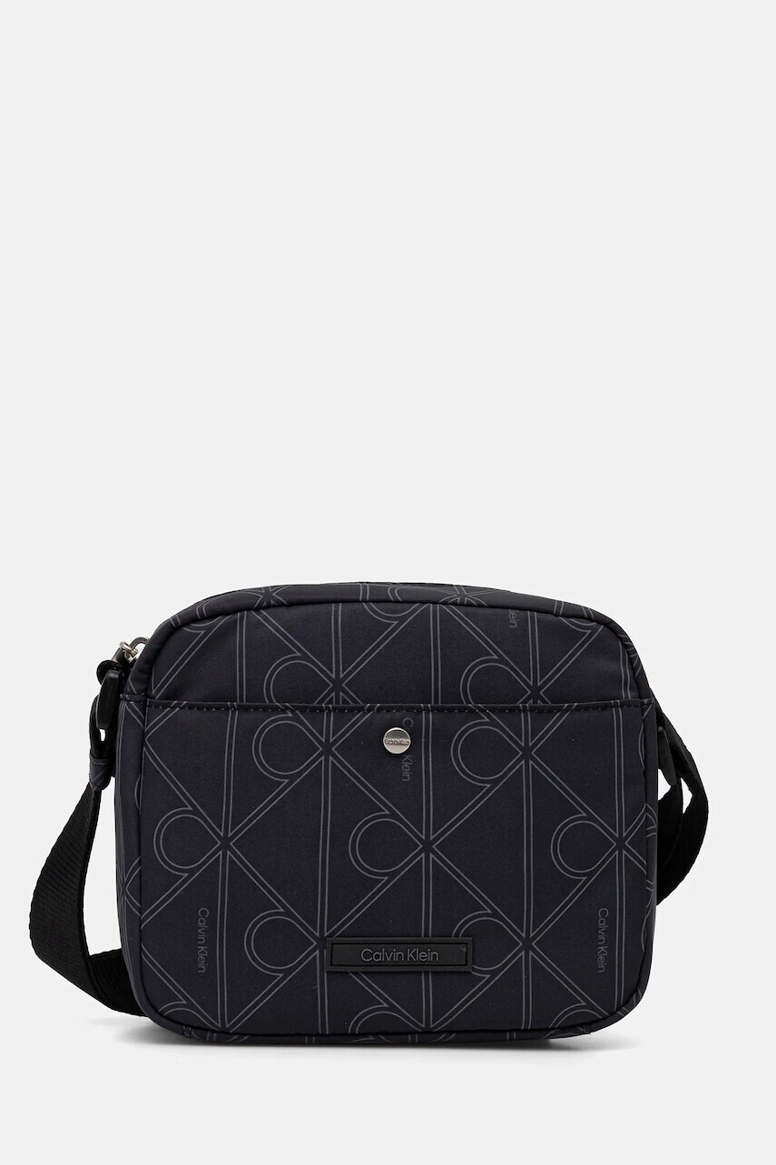 Malá taška Calvin Klein čierna farba, LV04D3350G