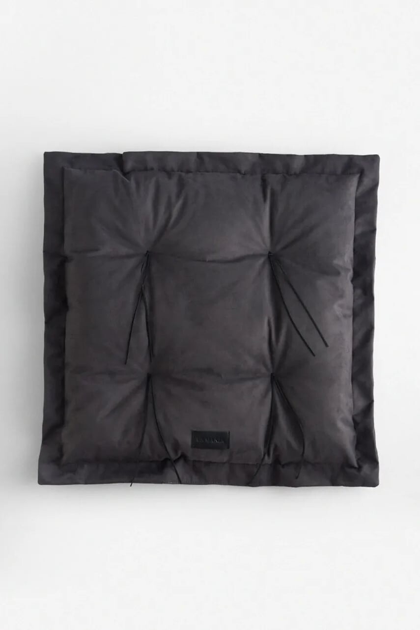 Dekoratívny vankúš La Mania Corde 60 x 60 cm šedá farba