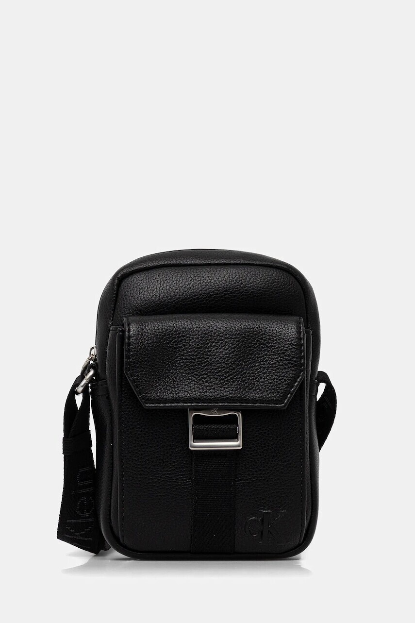 Malá taška Calvin Klein čierna farba, LV04D3281G