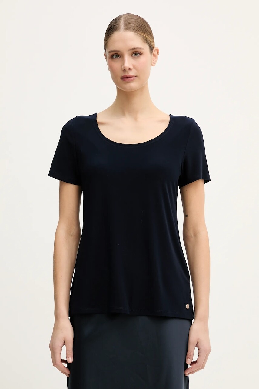 Tričko Joseph Ribkoff dámske, tmavomodrá farba, 261940