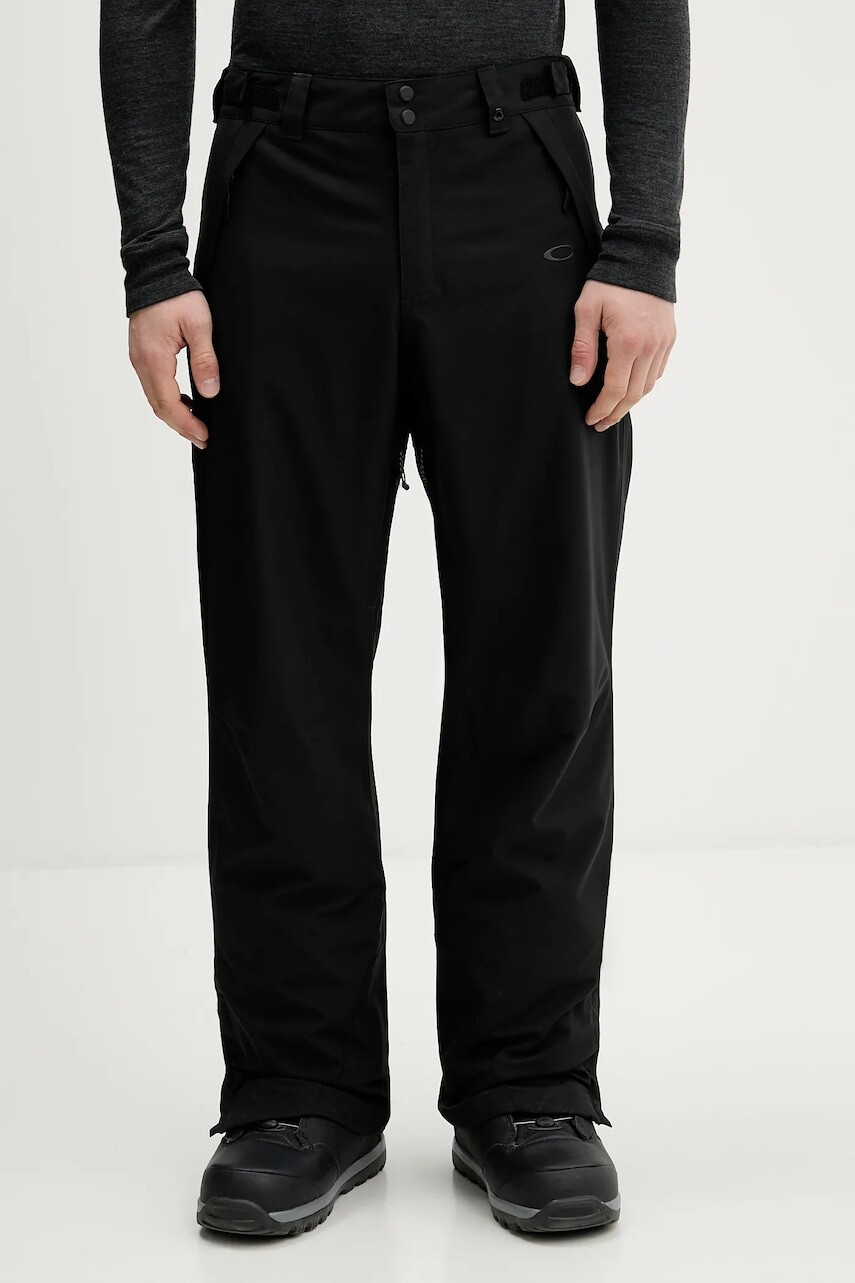 Lyžiarske nohavice Oakley BEST CEDAR čierna farba, FOA403445