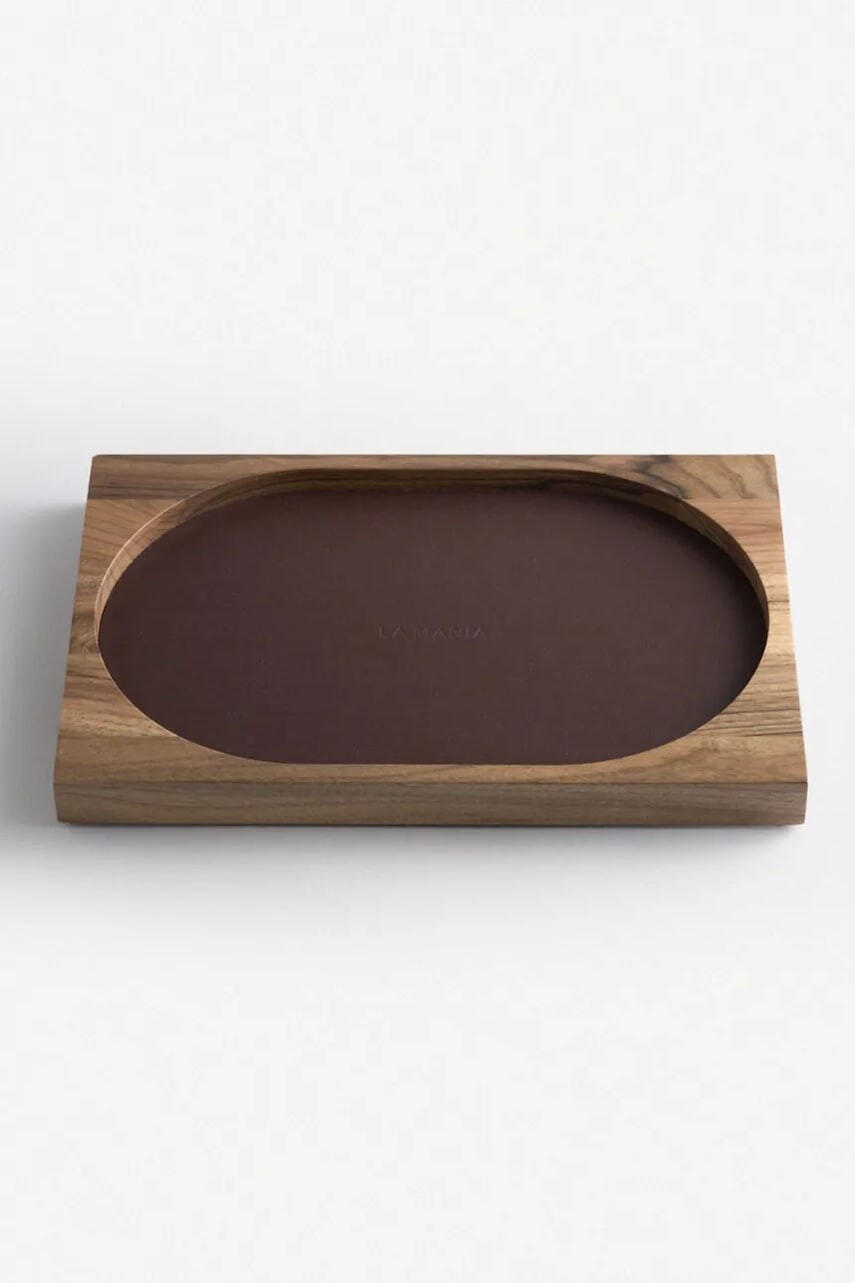 Dekoratívny podnos La Mania Trave 30 x 20 x 2 cm hnedá farba