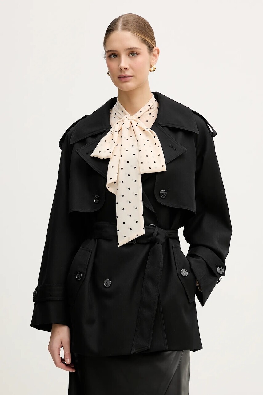 Kabát Joop! čierna farba, 30101902