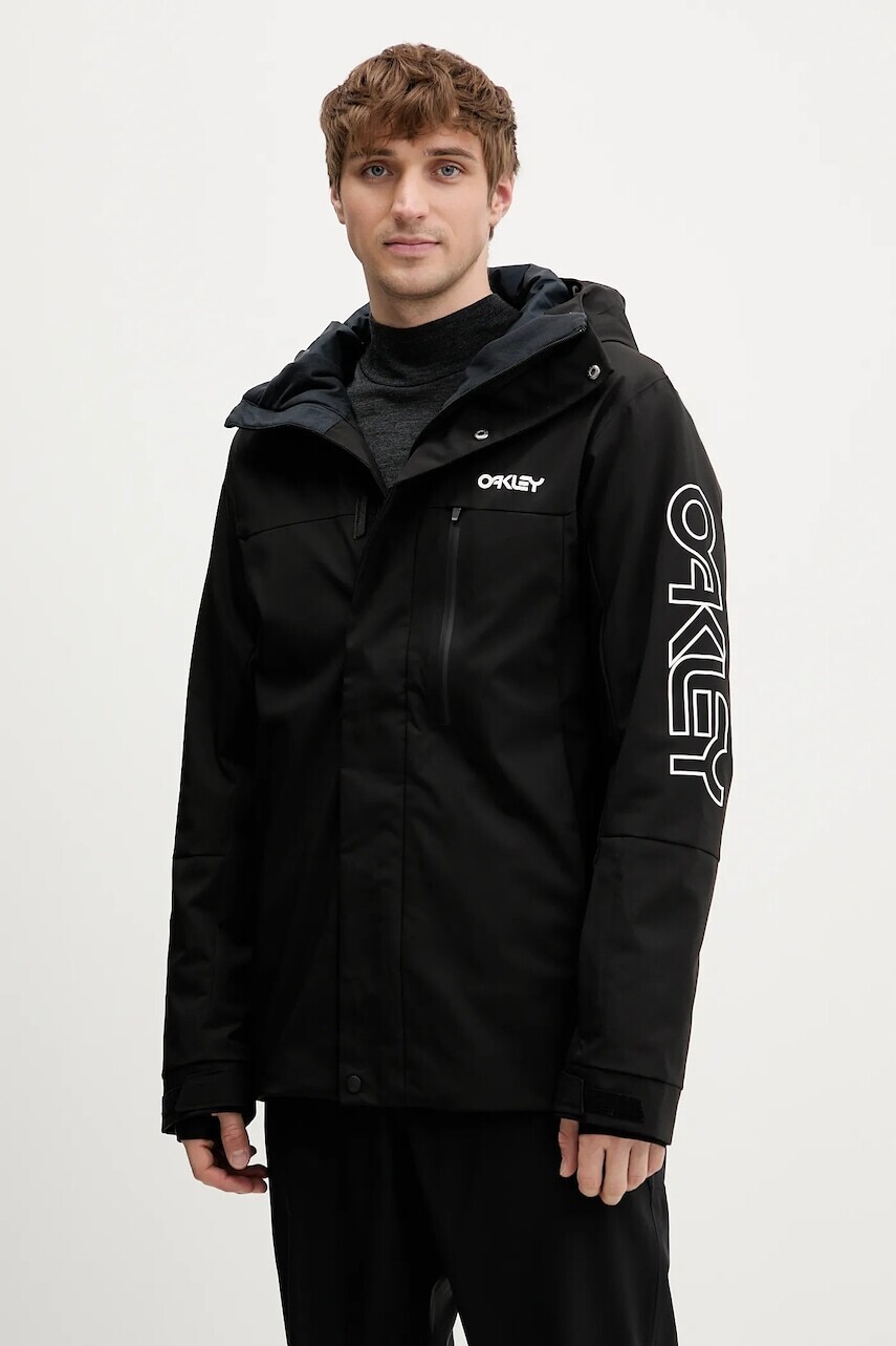 Lyžiarska bunda Oakley TNP TBT čierna farba, FOA403653