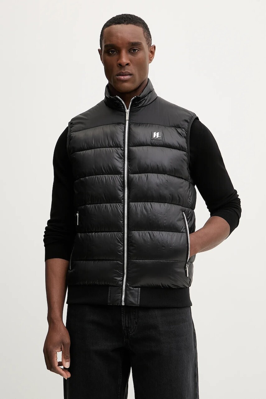 Vesta Karl Lagerfeld čierna farba, zimná, 561590.505091