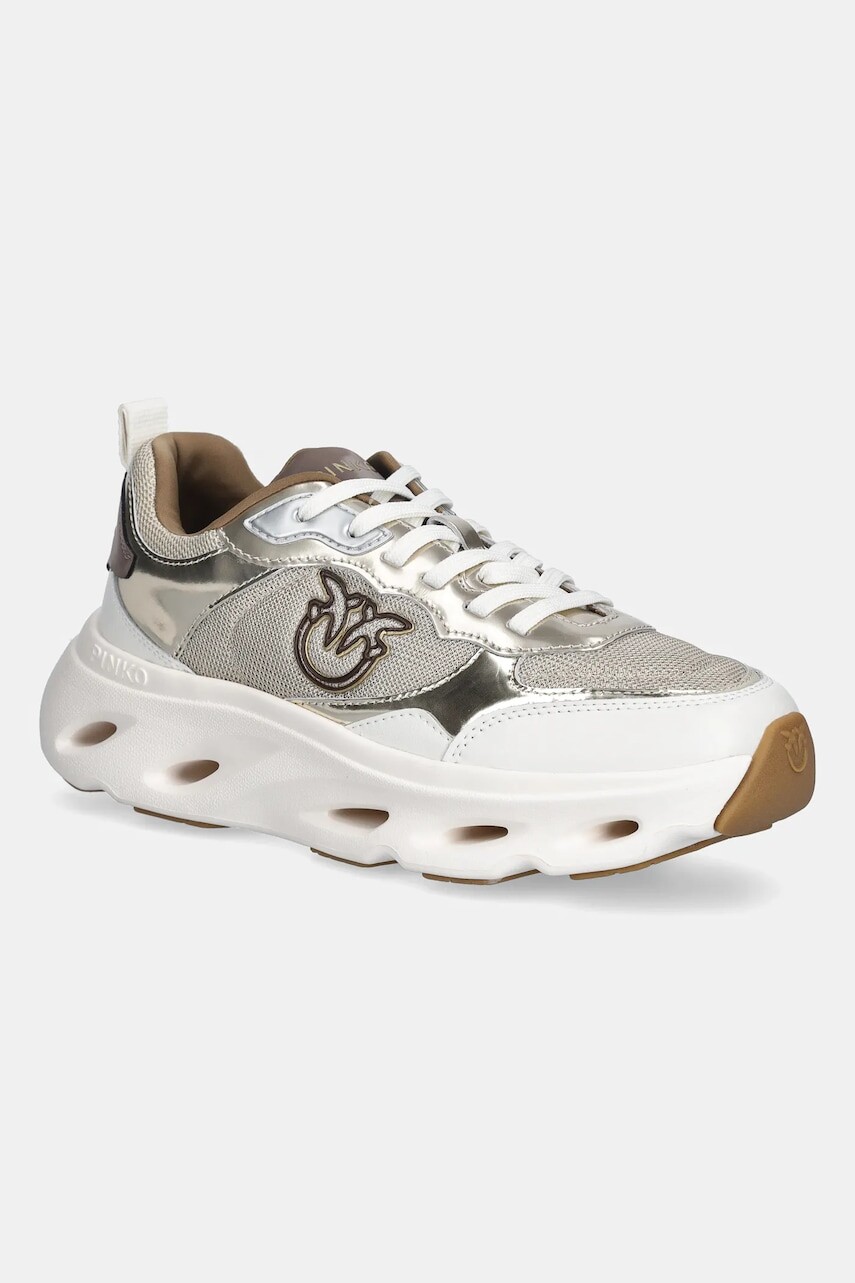 Tenisky Pinko Pink 09 zlatá farba, SS0167P144Z22