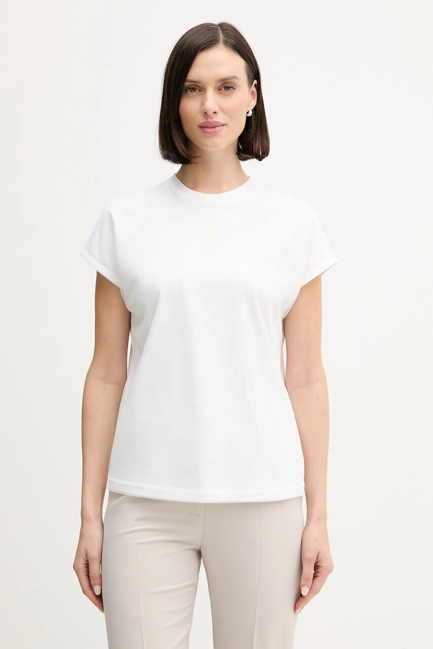 Tričko Joop! dámske, biela farba, 30100417