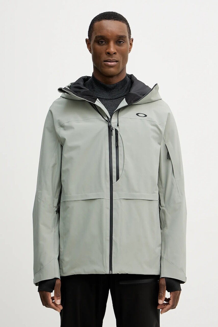 Lyžiarska bunda Oakley CANOPY šedá farba, FOA407383