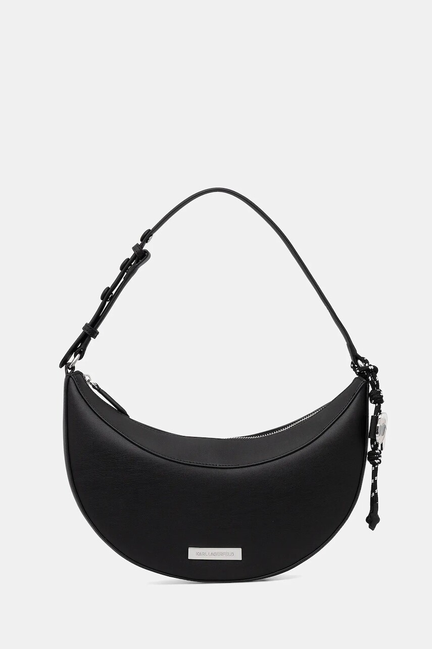 Kabelka Karl Lagerfeld IKON čierna farba, B1W30009