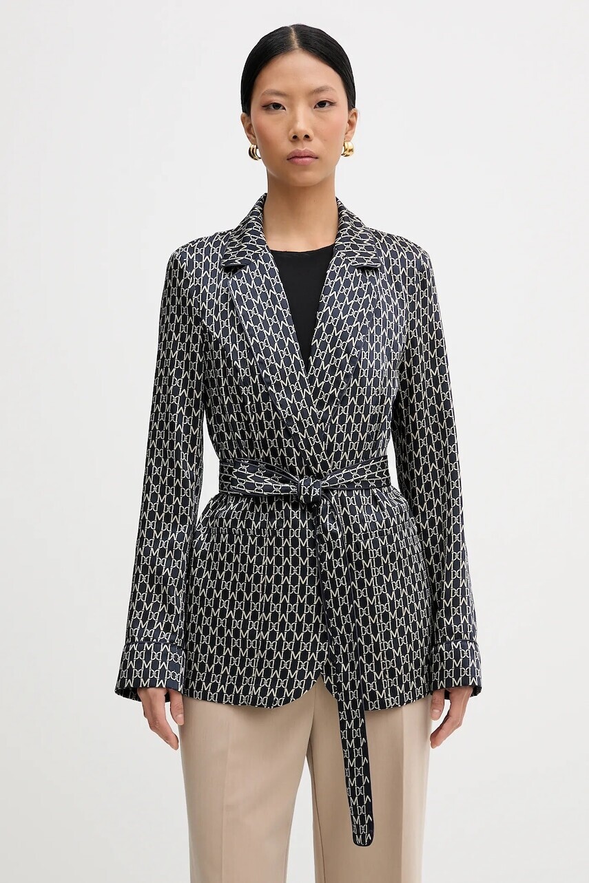 Sako Marciano by Guess ELIDA tmavomodrá farba, bez zapínania, vzorovaná, 6RGN08 7435A