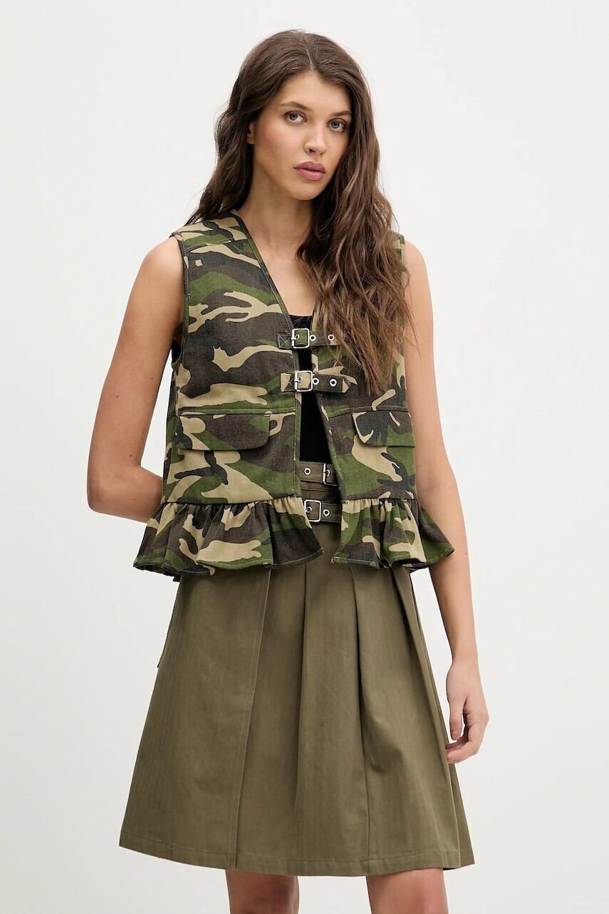 Vesta The Ragged Priest zelená farba, prechodná, RPAW251036WV