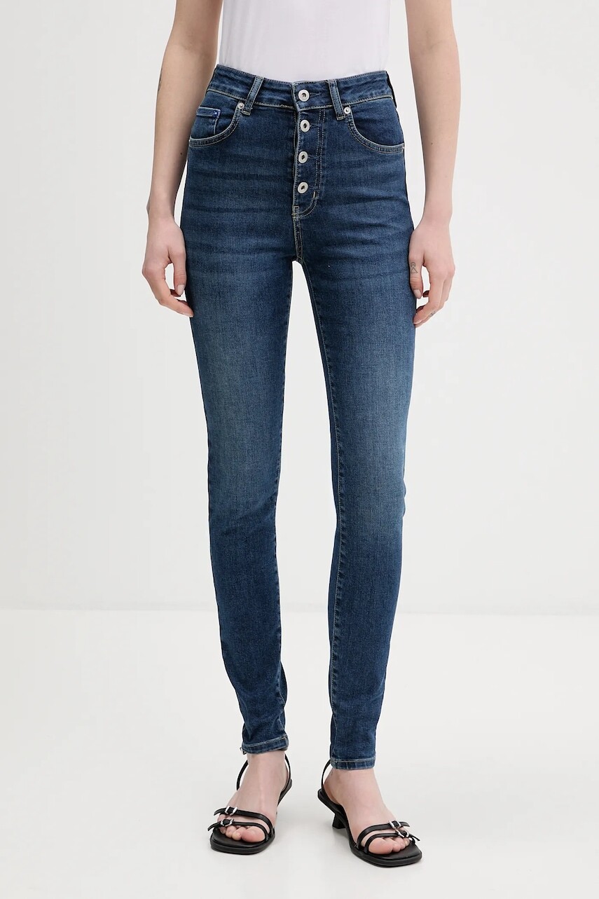 Rifle Karl Lagerfeld Jeans tmavomodrá farba, B1W10033
