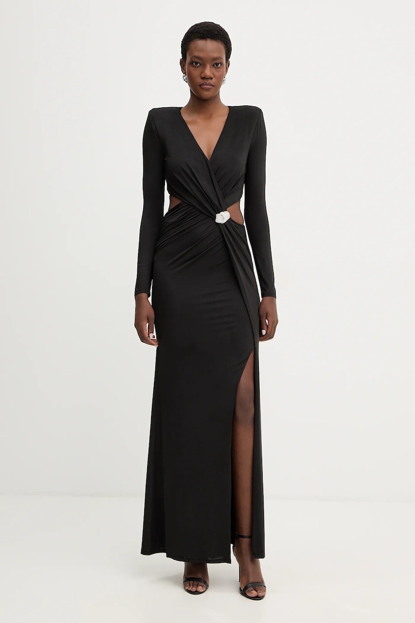 Šaty Marciano by Guess ELSA čierna farba, maxi, priliehavé, 6RGK06 6262Z