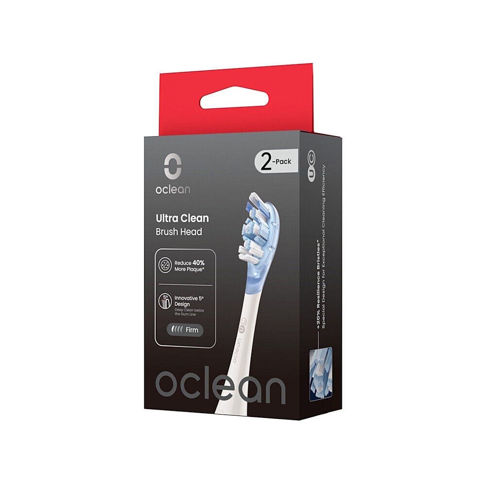 OCLEAN Ultra Clean UC03 W02 náhradná hlavica biele 2ks