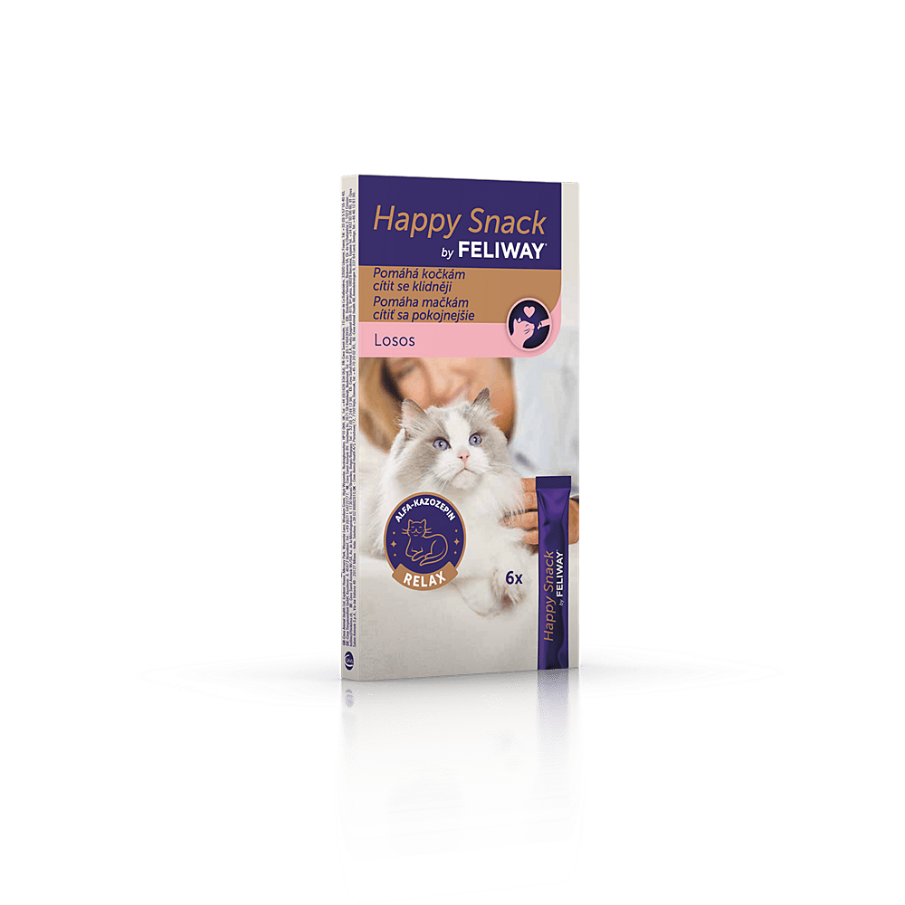 FELIWAY Happy snack s lososom 6 kusov