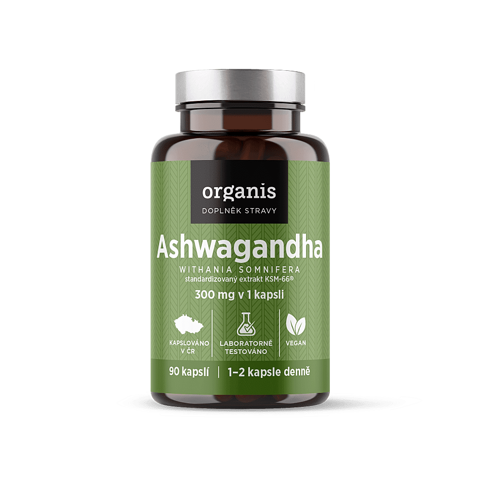 ORGANIS Ashwagandha 300 mg 90 kapsúl