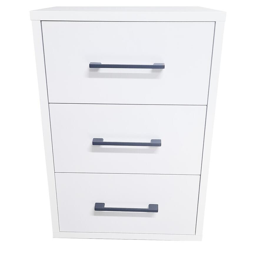 Skrinka na kolieskach 3S biela