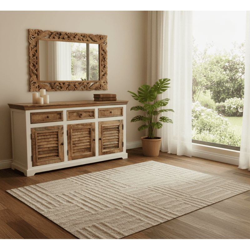 indickynabytok.sk - Koberec KUBUSI-III 160 x 230 cm z pravej vlny