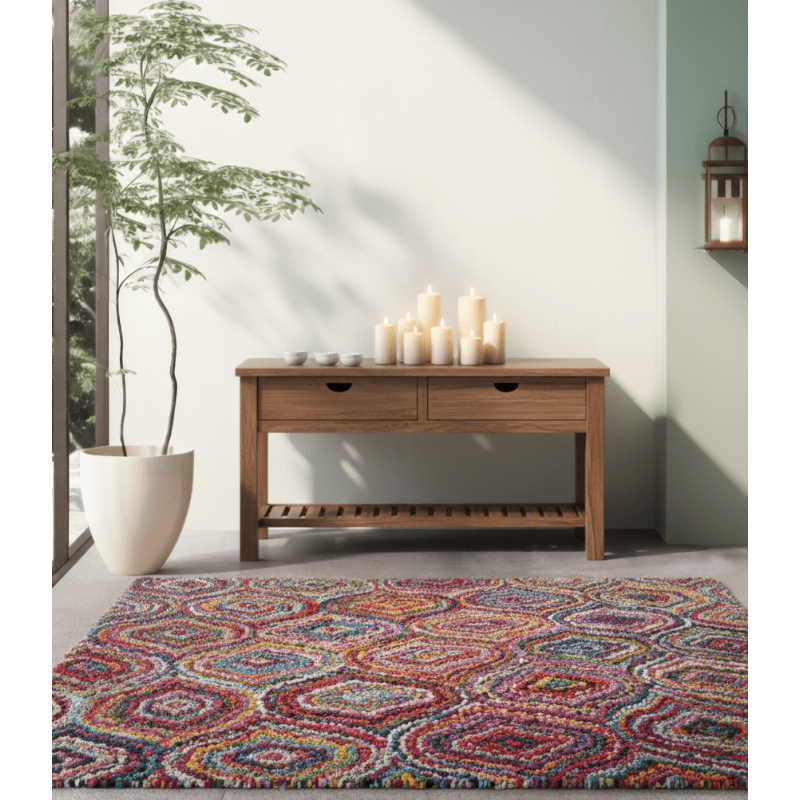 indickynabytok.sk - Koberec KOSICE 120 x 180 cm z recyklovaných materiálov