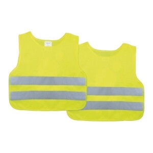 Reflexná vesta pre deti - žltá