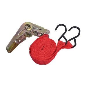 Upínací popruh - 5m / 100kg s hákmi a račňou