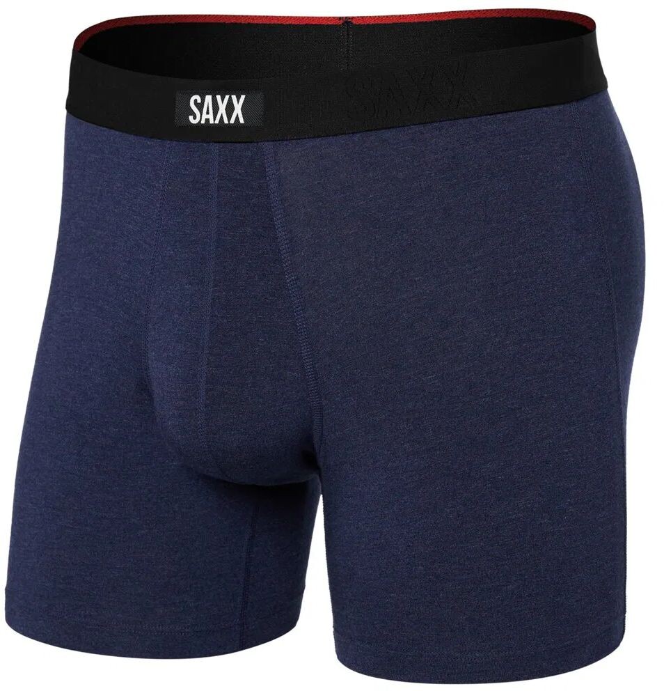 Saxx VIBE XTRA SUPER SOFT BOXER BRIEF FLY astro blue heather Veľkosť: L
