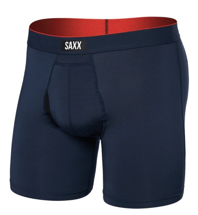 Saxx MULTI-ŠPORT MESH BOXER BRIEF FLY navy Veľkosť: L